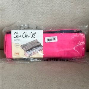 NWT Lug Choo Choo XL Pill Organizer in Magenta 💊